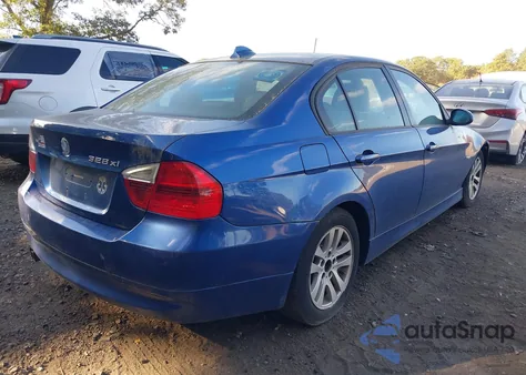 2007 BMW 328Xi из США, поврежденный, VIN WBAVC93507KX56058